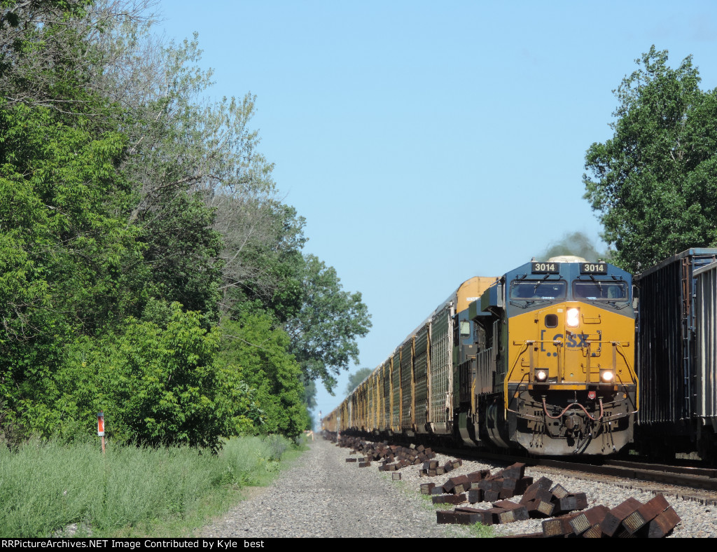 CSX 3014 on M205